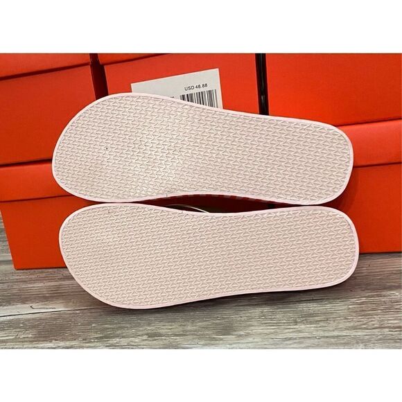 Reya Rosette Regalia Womens Floral Stripe Summer Flip Flop Sandal Sz 7M - Picture 4 of 5